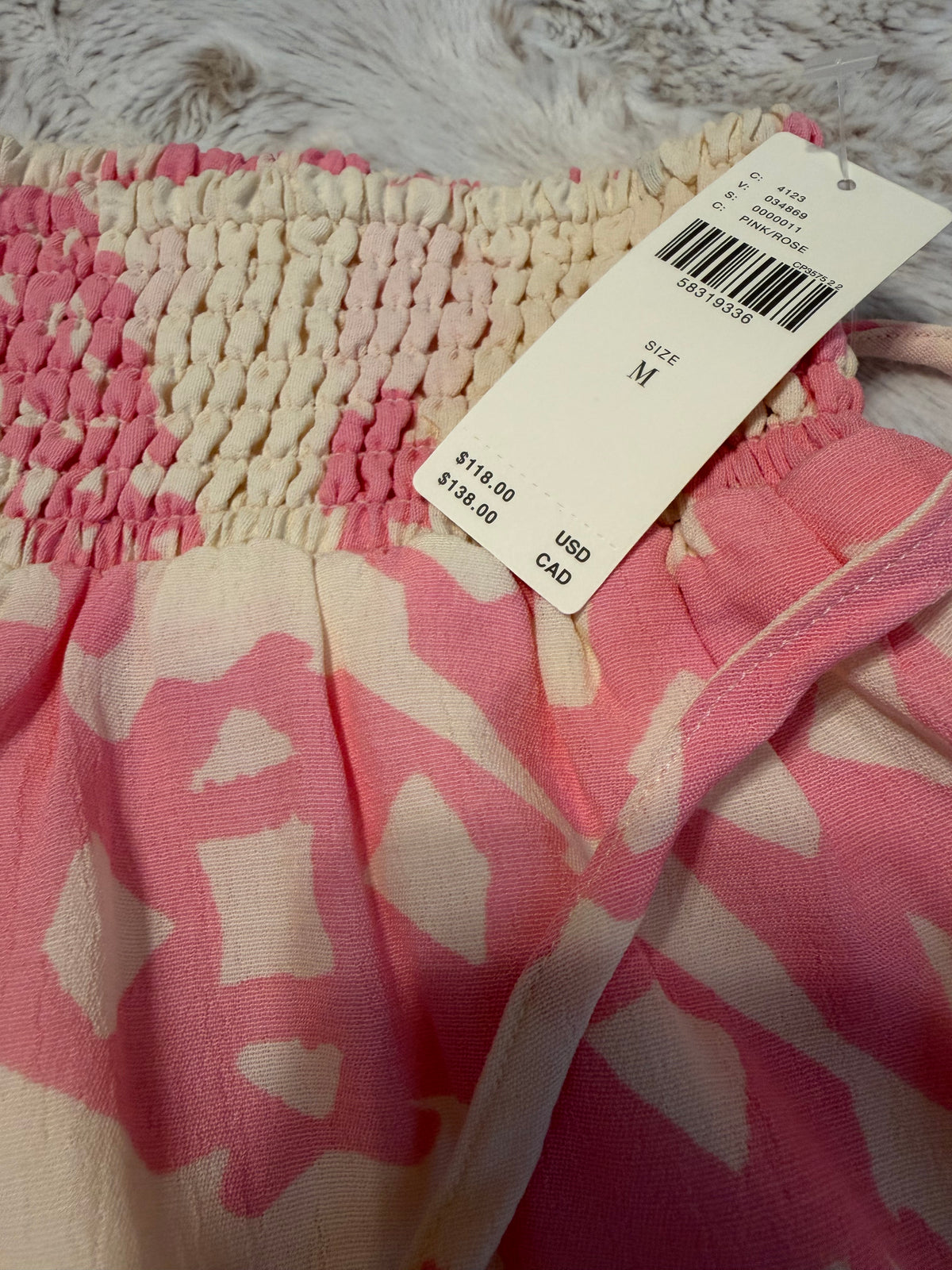 Anthropologie Aniya Balloon Joggers – Pink/Rose – Size M – NWT
