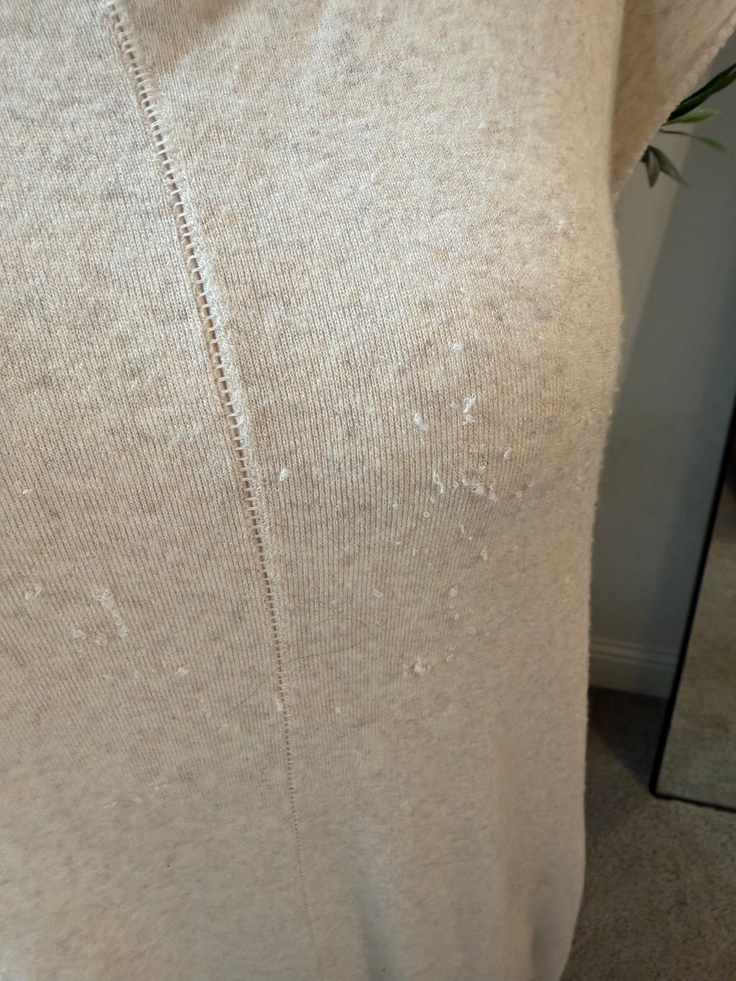 Intimately Free People Just Because Slouchy Onesie Jumpsuit – Oatmeal – Size S