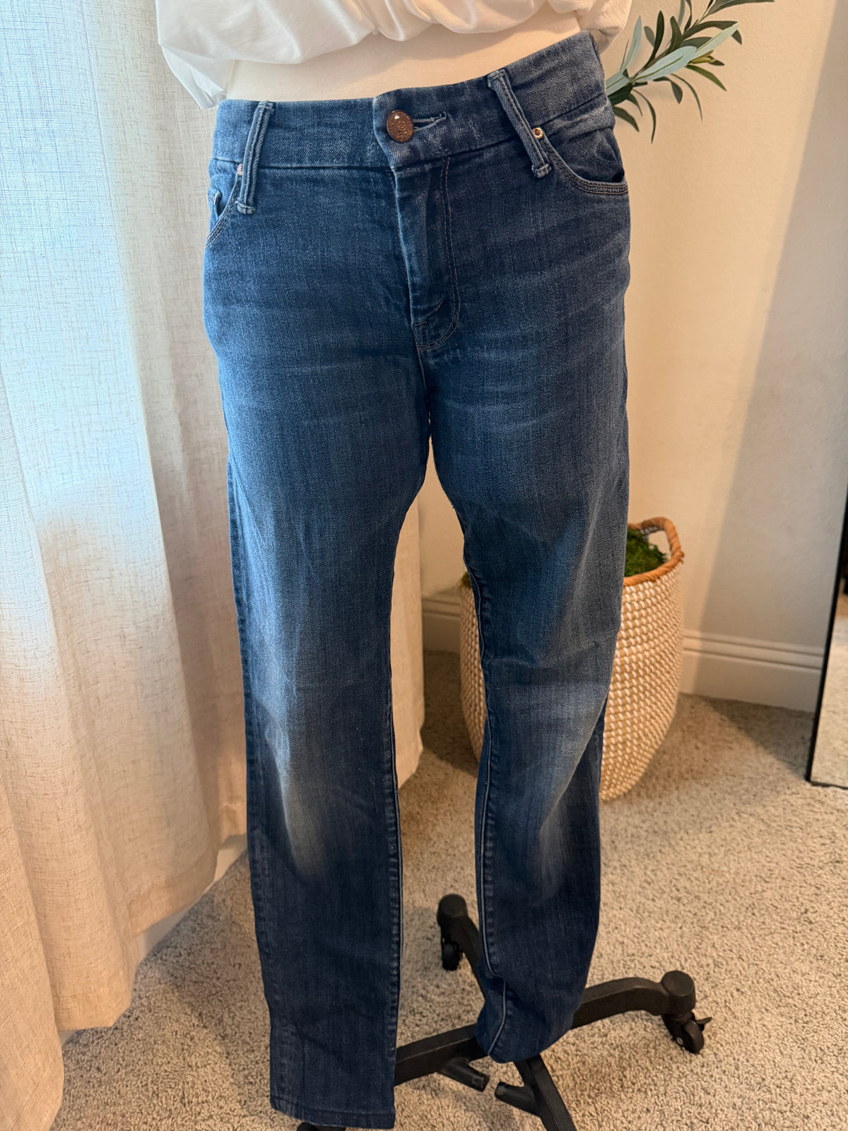 MOTHER The Looker “Deja Vu” Skinny Jeans – Size 28