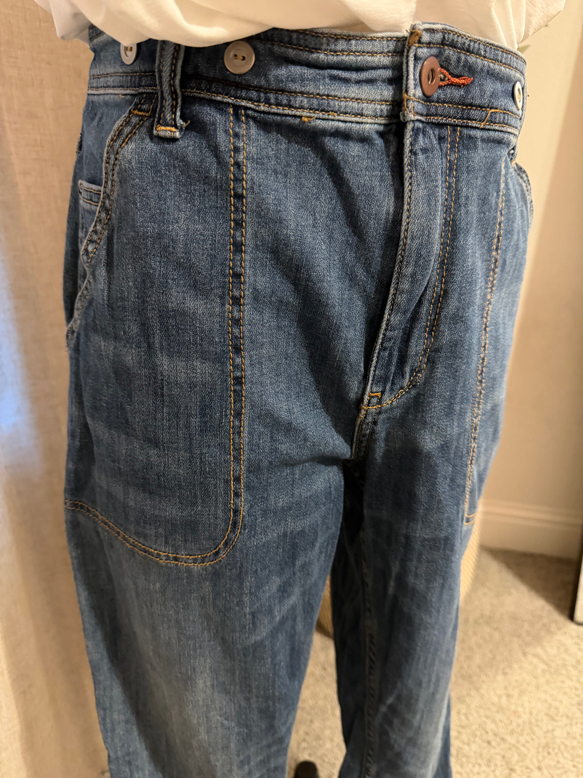 Pilcro & The Letterpress Slim Boyfriend Jeans – Size 31
