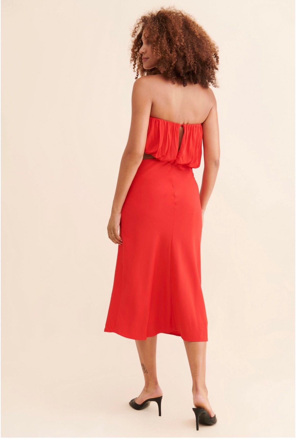 Third Form Overflow 2.0 Strapless Dress – Red – US 4 NWT