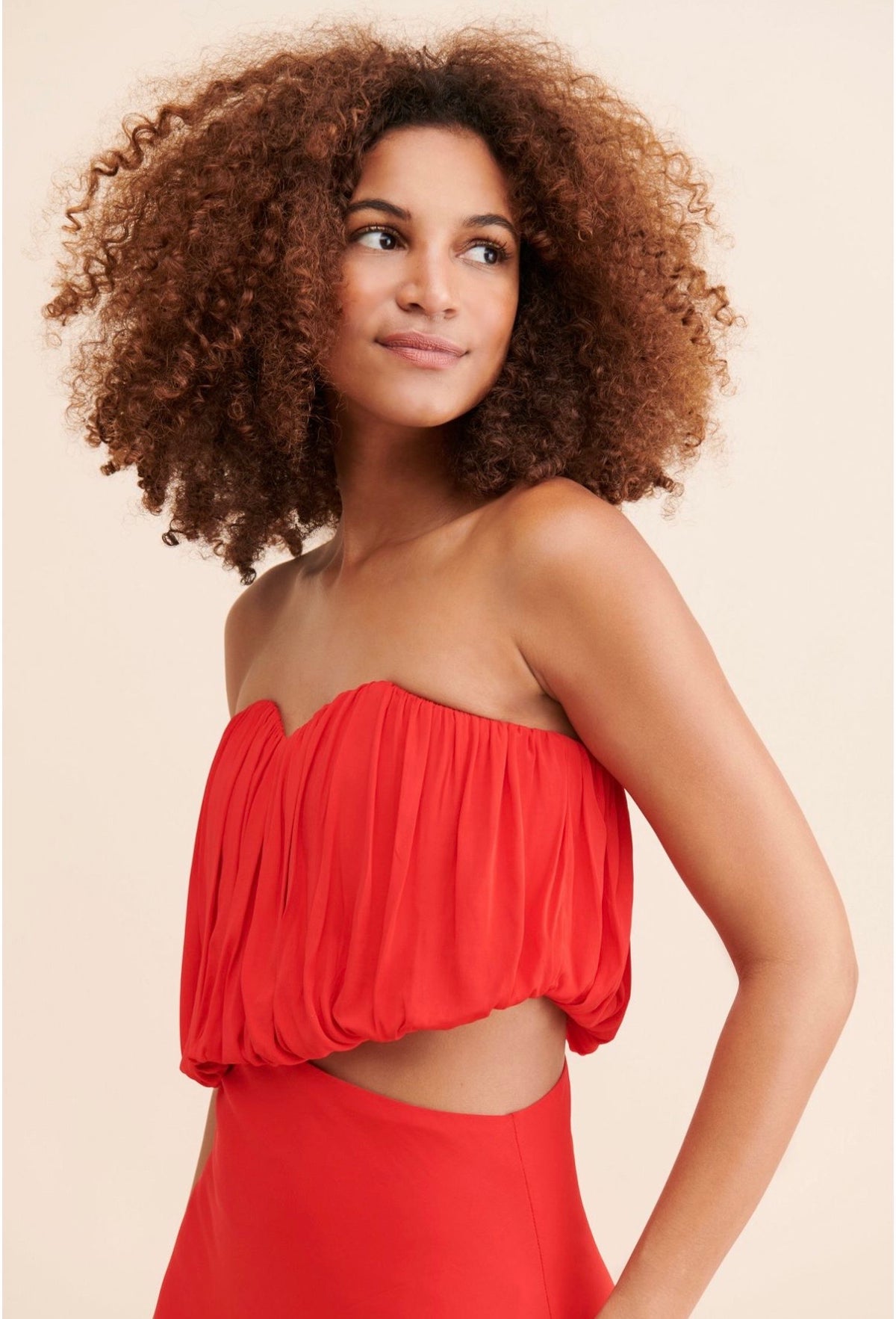 Third Form Overflow 2.0 Strapless Dress – Red – US 4 NWT